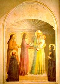 Fra Angelico: Ofiarowanie Chrystusa w świątyni