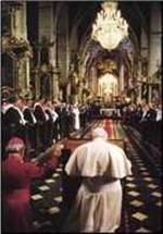 Jan Paweł II w katedrze sandomierskiej, 12 czerwca 1999